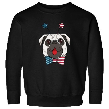 Discover American pug dogs lover Sweatshirts