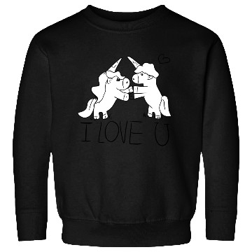 Discover unicorn i love you couple Sweatshirts