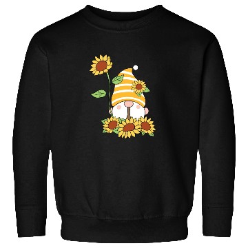 Discover Gnome Sunflower Lover Gardening Gnomes Sweatshirts
