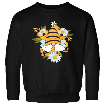 Discover Gnome Daisy Gardening Bee Gnomes Sweatshirts