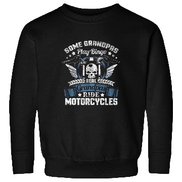 Discover Real Grandpa Motorcycle Biker Sweatshirts