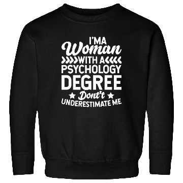 Discover Psychologist Woman's Gift Sweatshirts