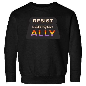Discover Resist pride Sweatshirts