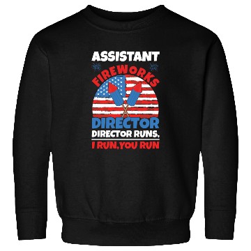 Discover America American Fireworks Director 4th Of July Sweatshirts