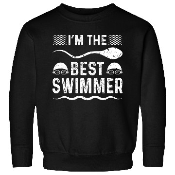 Discover Best Swimmer Funny Humor Swim Sweatshirts