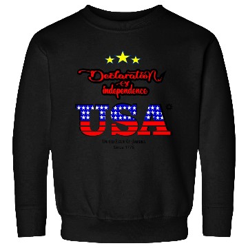 Discover Declaration of Independence 1776- Independence Day Sweatshirts