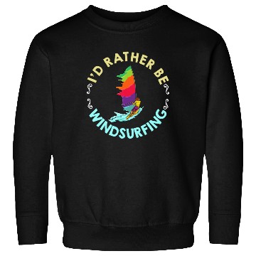 Discover Windsurfing Board Sail Paddle Windsurfer Sweatshirts