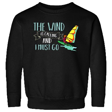 Discover Windsurfing Board Sail Paddle Windsurfer Sweatshirts