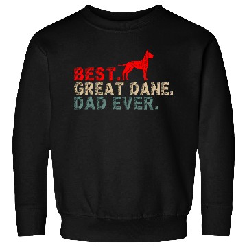 Discover Best Great Dane Dog Dad Vintage Sweatshirts