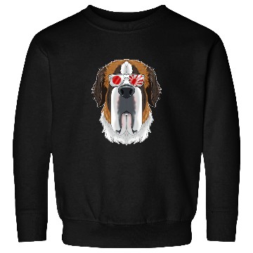 Discover Saint Bernard Japan Sunglasses I Japanese Flag Sweatshirts