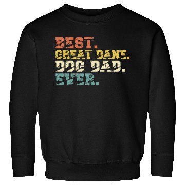 Discover Best Great Dane Dog Dad Vintage Sweatshirts