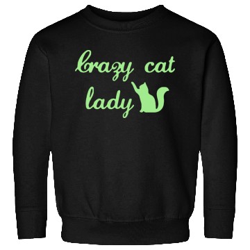 Discover Crazy Cats LOVER Lady Sweatshirts