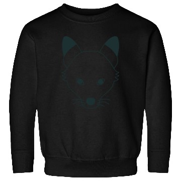 Discover long wolf face Sweatshirts