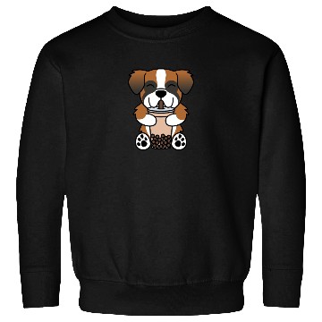Discover Saint Bernard Boba Bubble Tea Sweatshirts