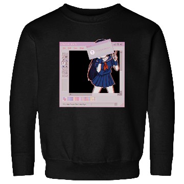 Discover Vaporwave Glitch Horror Sweatshirts