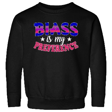 Discover Biass Is My Preference LGBTQ Bisexual Pride Flag Sweatshirts