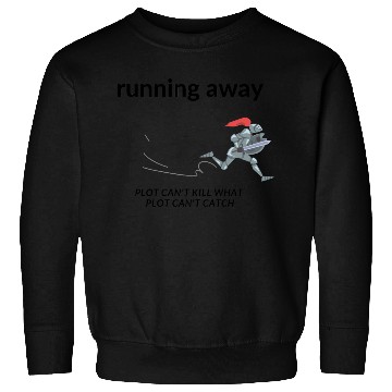 Discover running away - LARP funny Sweatshirts