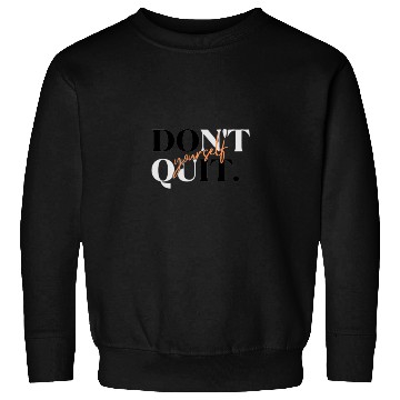 Discover Black Orange Simple Typography Sweatshirts
