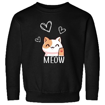 Discover meow - cute cat - kitten Sweatshirts