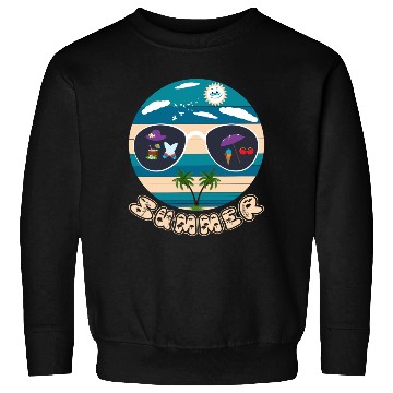 Discover Funny summer design, beautiful illustration for su Sweatshirts