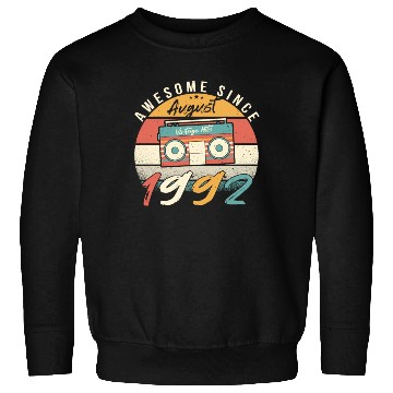Discover 1992 August 30th Year Of Life Sweatshirts