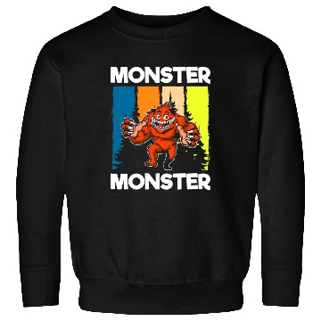 Discover Monster Colorful Big Sister Sweatshirts