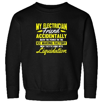 Discover Electrician Electrical Engineer Lineman Sweatshirts