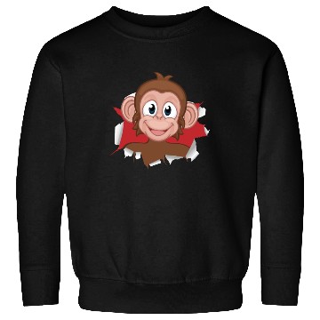 Discover Monkey Children Monkey Child Chimpanzee Sweatshirts