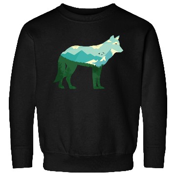 Discover Mountain Wolf Sweatshirts