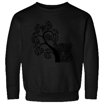 Discover Tiger and tree,animel vintage anime design. Sweatshirts