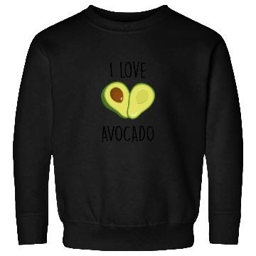 Discover I love Avocado Hearth Sweatshirts