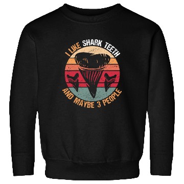 Discover Shark Teeth Fossil Tooth Collector Sweatshirts