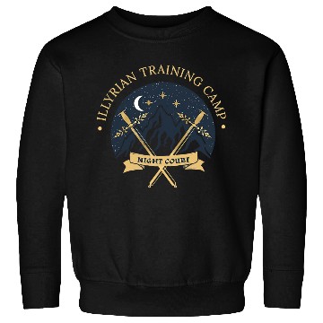 Discover ACOTAR Illyrian Training Camp Camping Lover Sweatshirts