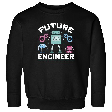 Discover Robot Future Engineer Boys Robotics Sweatshirts