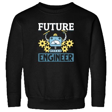 Discover Future Engineer Robotics Boys Robot Sweatshirts