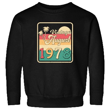 Discover 1978 August Gift Idea Sweatshirts
