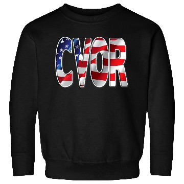 Discover Nurses USA Flag Stars Stripes CVOR Sweatshirts