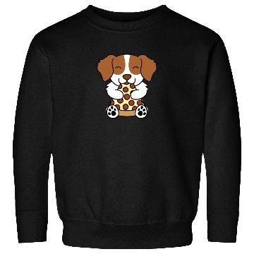 Discover Brittany Spaniel Pizza Lover Sweatshirts