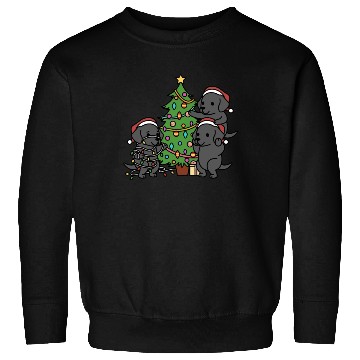 Discover Great Dane Christmas Tree Sweatshirts