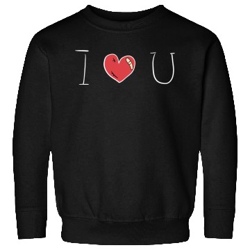 Discover heart red i love you Sweatshirts