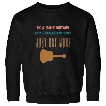 Discover how many guitars does a guitar player need Sweatshirts