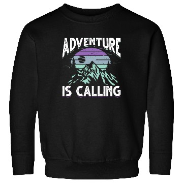 Discover Mountaineering Adventure Hiking Camping Mountain Sweatshirts