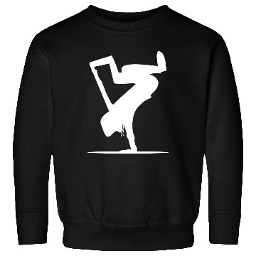 Discover Break dance Bboy Bgirl Cartoon silhouette Sweatshirts