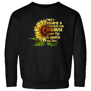 Discover I Became Homeschool Mom Costume Back To School Sweatshirts