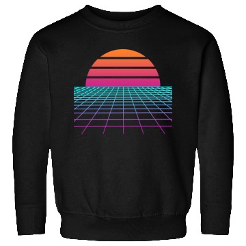 Discover Synthwave Sunset Painter Gift Sweatshirts