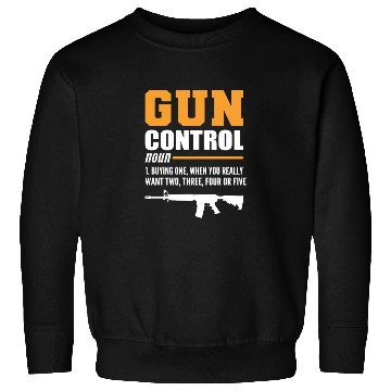 Discover Gun Control Definition Sheriff Gift Sweatshirts