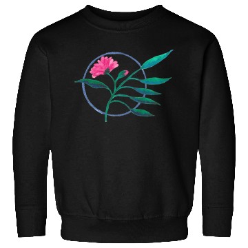 Discover Circle Flower Sweatshirts