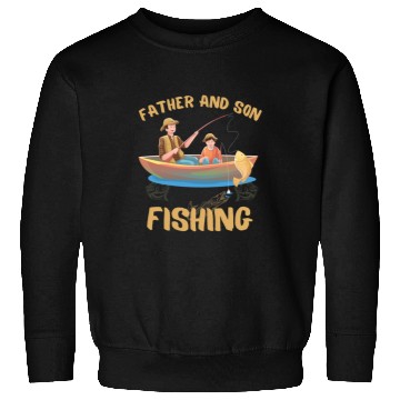 Discover FATHER AND SON FISHING, DAUGTHER, FATHERS DAY Sweatshirts