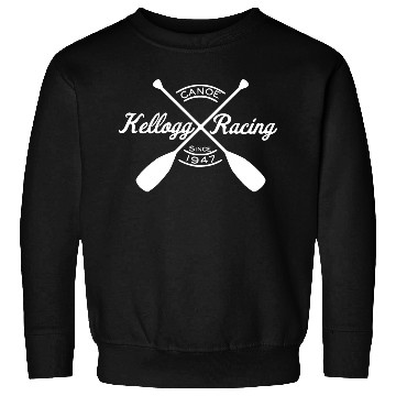 Discover Kellogg Canoe Racing -WHITE Sweatshirts