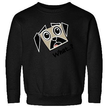 Discover Surprised pug Sweatshirts